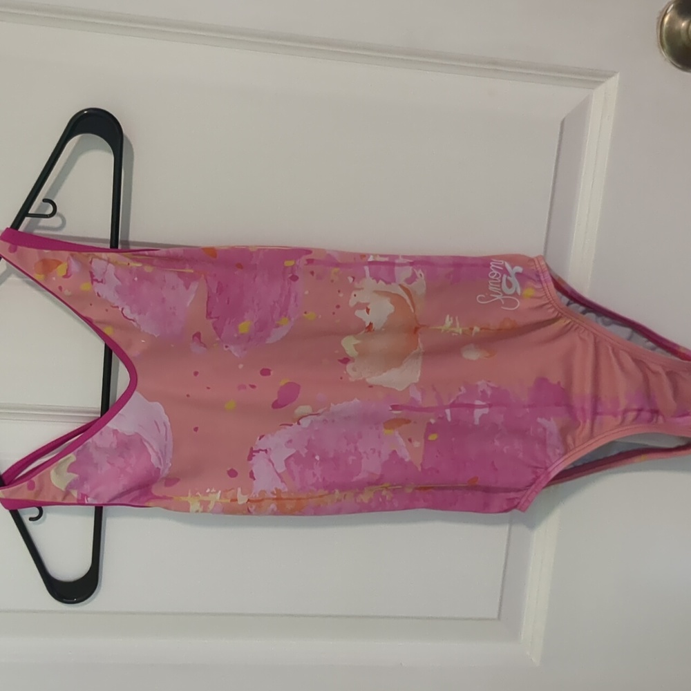 Used Condition Simone Biles GK Leotard. Adult Small